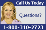 Call Us Today  Questions?  1-800-310-2723