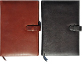 Refillable Leather Journal Covers