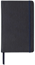large notebook navy blue texture
